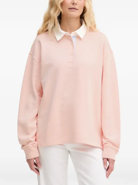 Gant long sleeve polo top Pink 4201436
