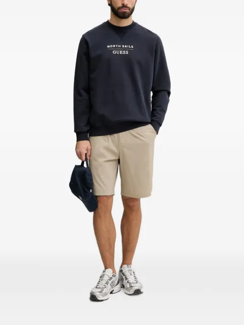 GUESS USA logo-print sweatshirt Blue M6GQ26K3490