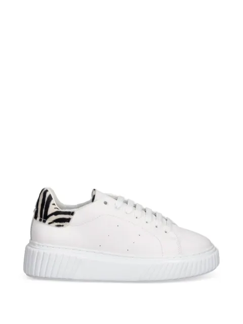 Marc O'Polo zebra-print panelled sneakers White 60117733502181