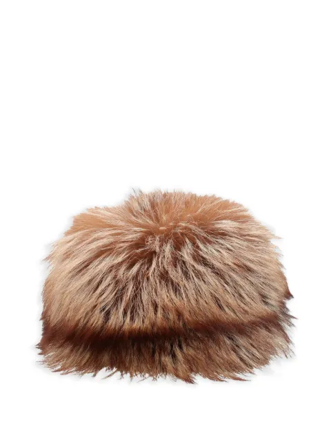 Borsalino Vintage fur-textured hat Brown MR2409254
