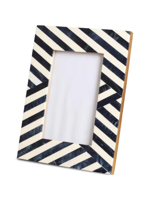 CU I SEEYOU Fun striped picture frame Blue CU71814
