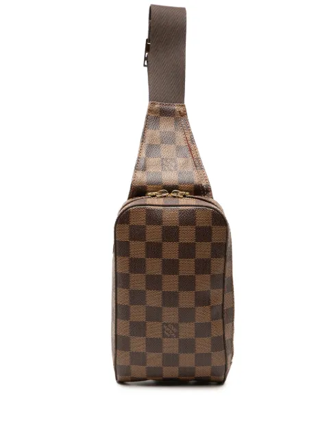 Louis Vuitton Pre-Owned 2004 Damier Ebene Geronimos crossbody bag Brown AERLDLL275UKD73Q