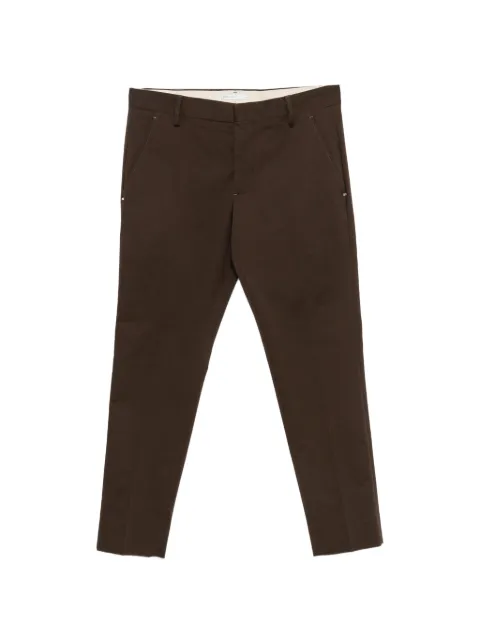 Entre Amis Senna belt-loops trousers Brown P268188SENNA2439