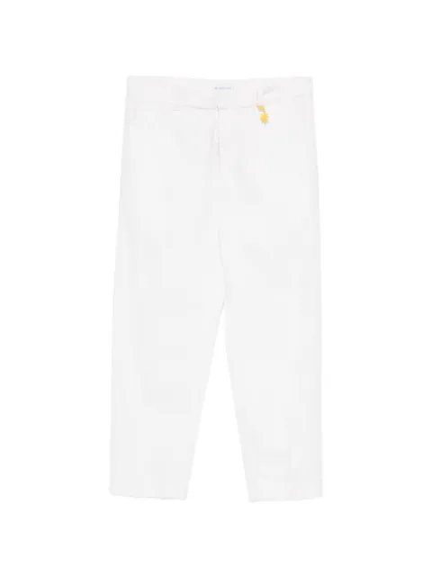 Manuel Ritz logo-charm trousers White 4032P1628L26308602