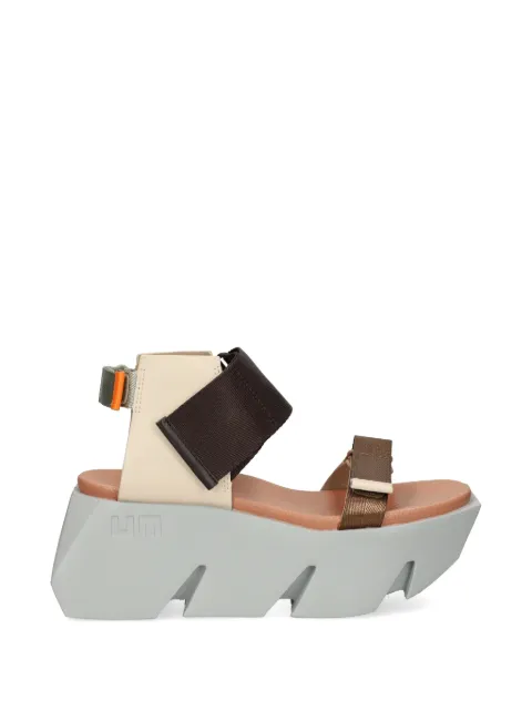 United Nude Bull Run panelled touch-strap sandals Neutrals 1089897216