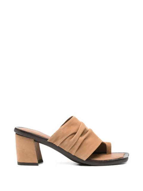 Ash Corine ruched toe-strap sandals Neutrals CORINE03