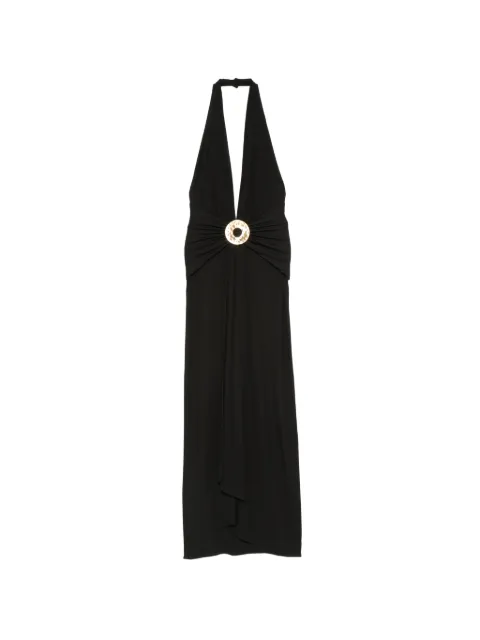 Cult Gaia hammered-ring halterneck dress Black DR35257YV3400