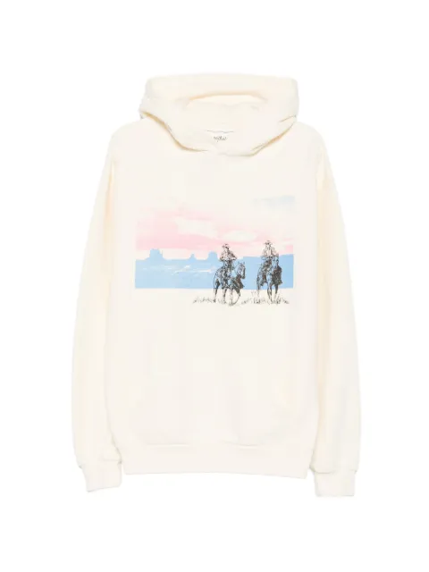 One Of These Days graphic-print hoodie White 01D04025
