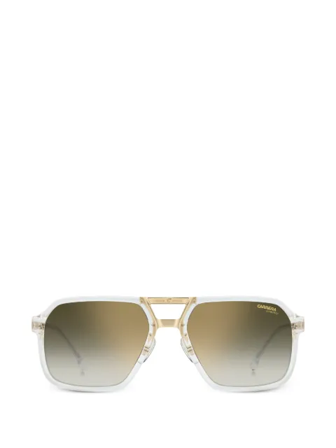 Carrera geometric-frame sunglasses White 27S