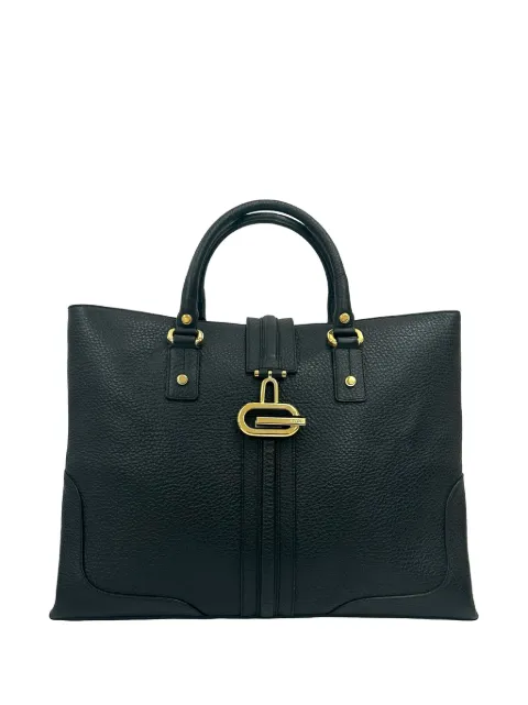 Gucci Pre-Owned 2000-2015 Large Leather Junco tote bag Black 22F89UTYP46OOGGX