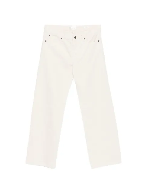 FRAME The Saturday wide-leg jeans White 1025728
