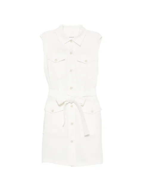 P.A.R.O.S.H. Blink shirt mini dress White BLINKD726128
