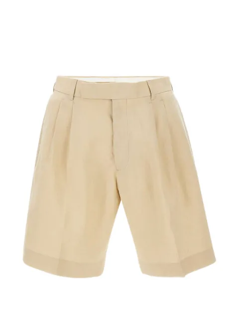 Paul Smith double-pleated shorts Neutrals M1R919ZV0142707