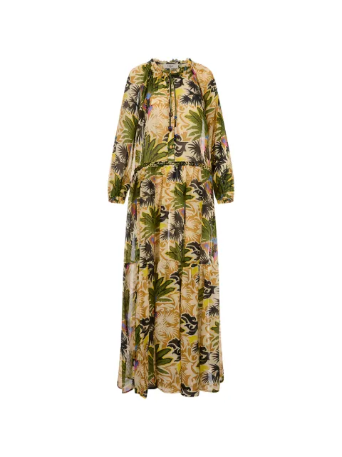 Anjuna Caterina floral-print dress Neutrals CATERINAD
