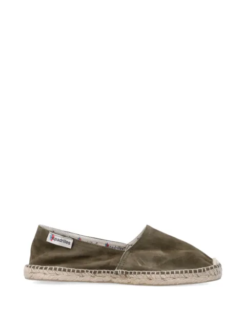 Espadrilles Alpargata suede espadrilles Green ALPARGATAANTECACTUS