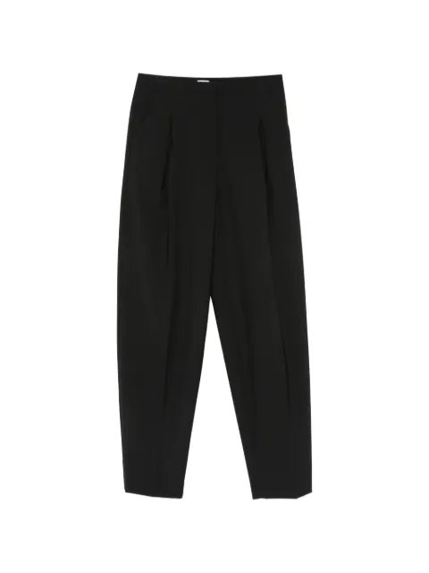Covert pleated straight-leg trousers Black EW6257EW344