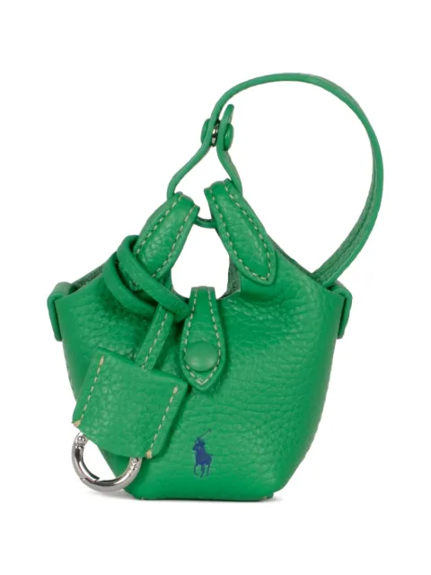 Polo Ralph Lauren Polo Play leather luggage charm Green 427P17791001