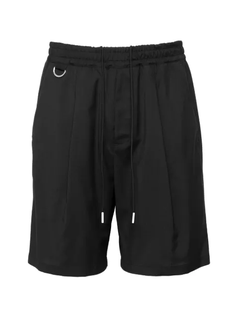 Low Brand drawstring D-ring shorts Black LP26008D001