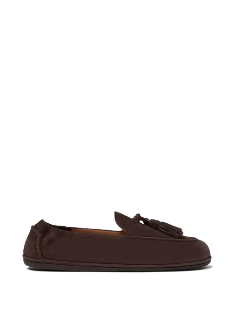 Scarosso Anais tassel loafers Brown ANAISLOAFBROSUED