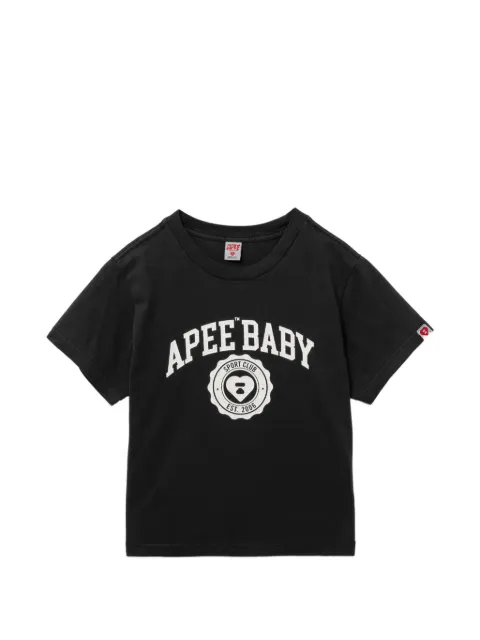 APEE™ by *A BATHING APE® logo-print T-shirt Grey 00CCSM202306L
