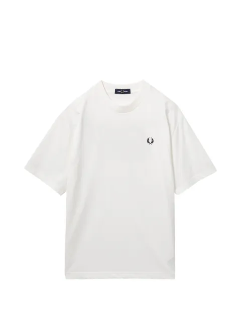 Fred Perry logo-embroidered T-shirt White FFHKFPXTEM2475XMQWHX00M