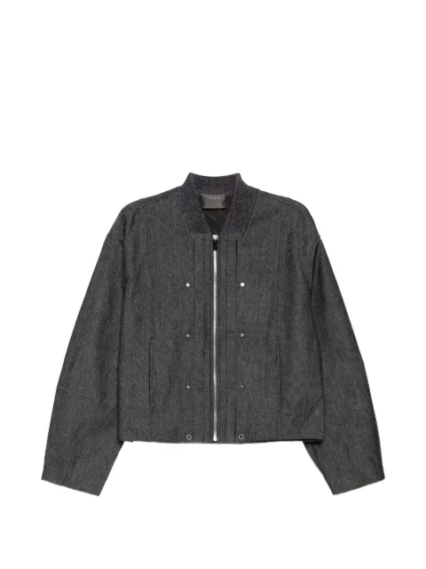 TEAM WANG design Reset jacket Grey TWSS26A510