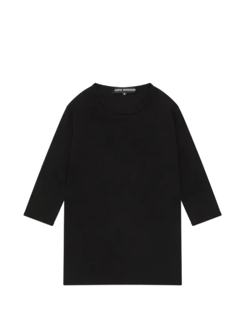 Junya Watanabe long-sleeves T-shirt Black JQT015