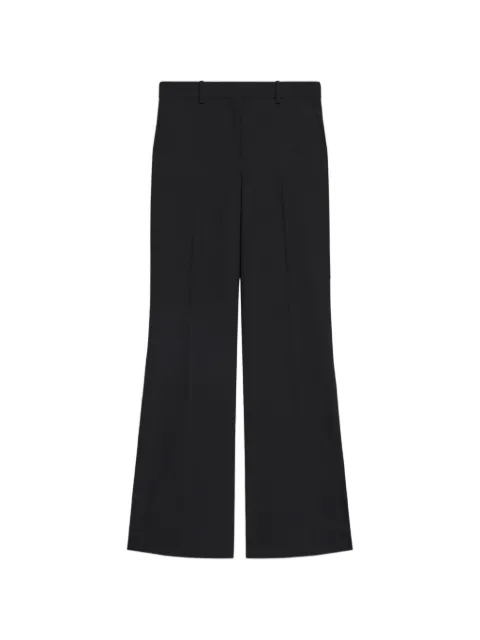 Theory fluid flare trousers Black Q0101207