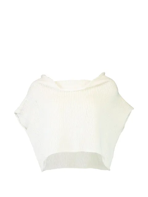 Louiza Babouryan short-sleeves top White LBS972
