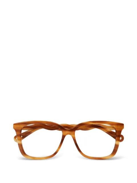 Chloé square-frame glasses Brown CH0090O
