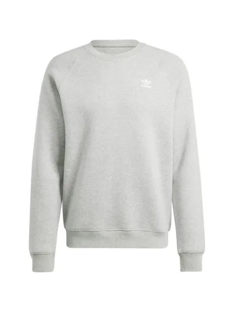adidas trefoil crew-neck sweatshirt Grey IM4537