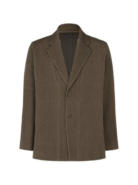 Homme Plissé Issey Miyake Wool Like Light jacket Brown HP58FD176
