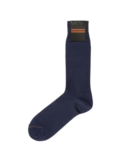 Zegna long socks Blue N5V407440