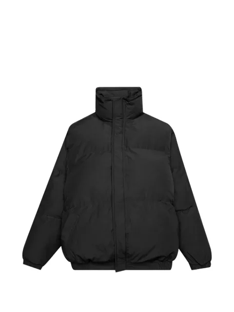 FEAR OF GOD ESSENTIALS high-neck puffer jacket Black 202HO202010F