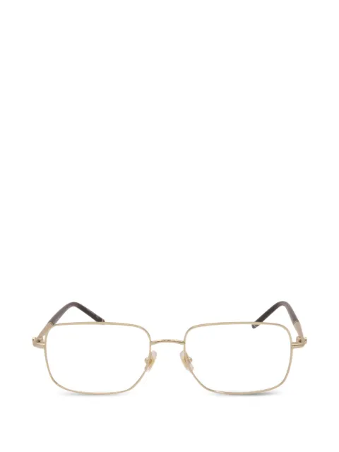 Montblanc square-frame glasses Gold MB0072O