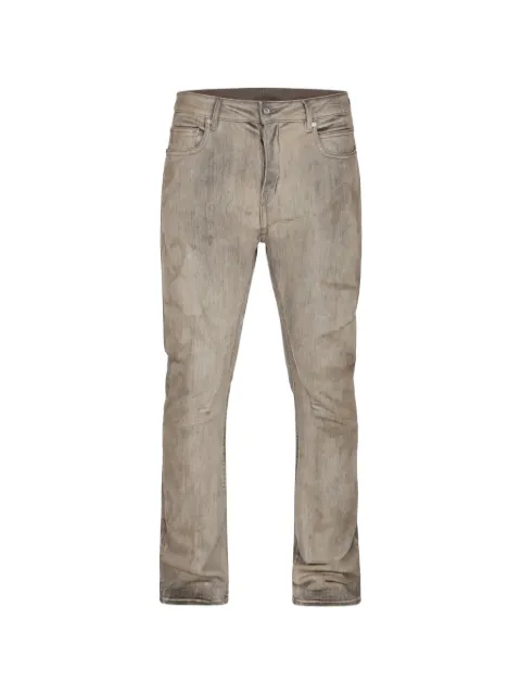 Rick Owens DRKSHDW Detroit five-pocket jeans Neutrals DU01F4366SDST