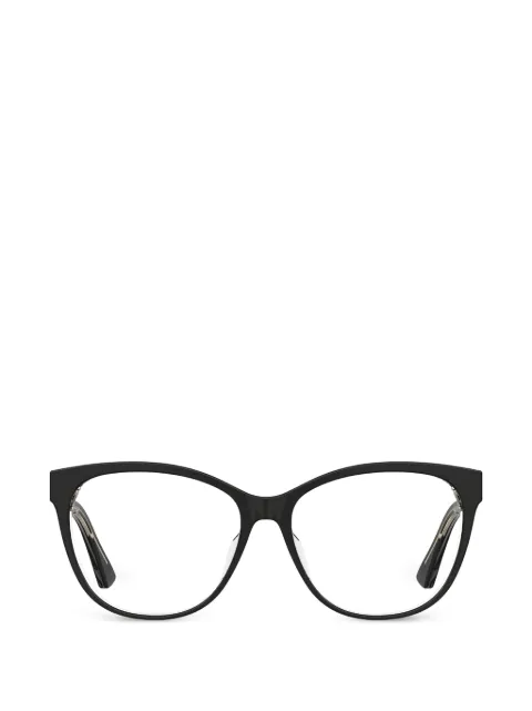 Moschino square full-rim glasses Black MOS625F07C500