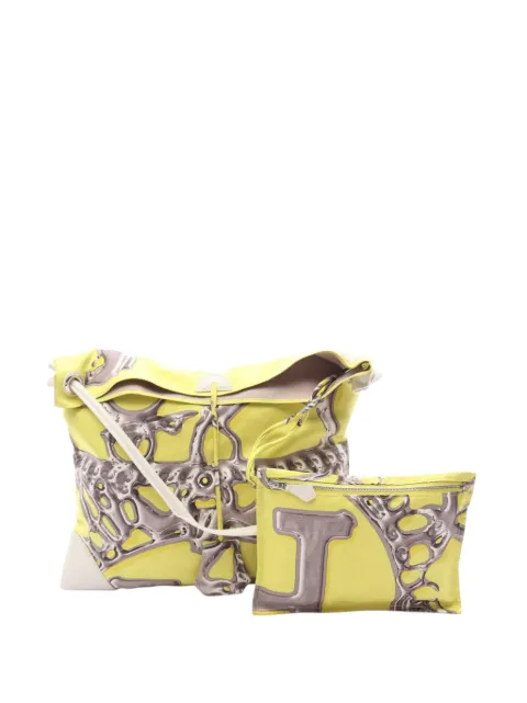 Hermès Pre-Owned 2011 Vif Argent Silky City 33 crossbody bag Yellow DGDGI22D6FSAE2YO