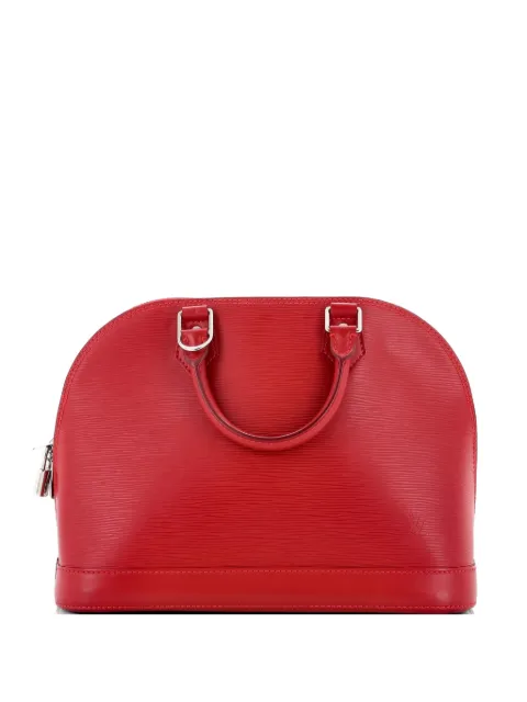 Louis Vuitton Pre-Owned Alma Handbag Epi Leather PM satchel Red BP3LT6XV3Q10ELSM