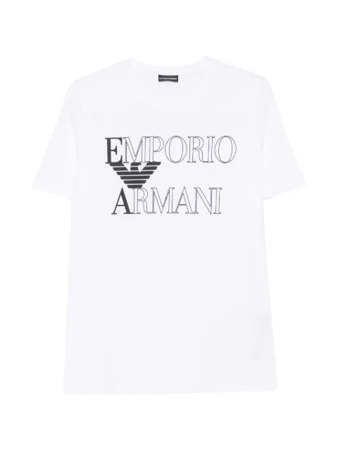 Emporio Armani logo-print T-shirt White EM000574AF20434
