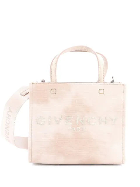 Givenchy Pre-Owned G- Canvas Mini tote bag Neutrals XCIZNQEYOO5GK5F4