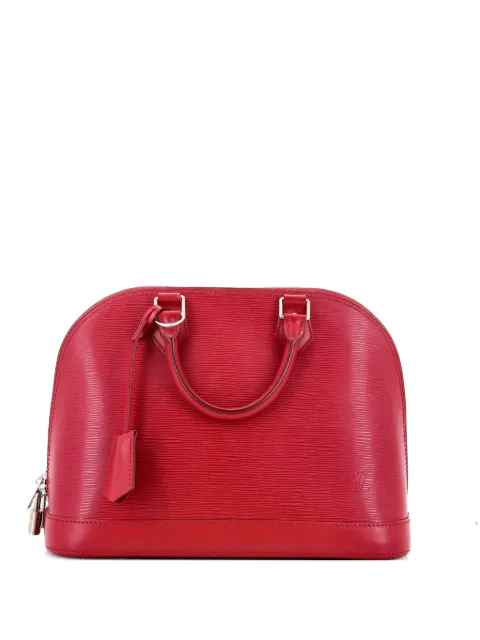 Louis Vuitton Pre-Owned Alma Handbag Epi Leather PM satchel Red M1X0M8YBOZH4U5RF
