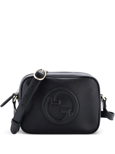 Gucci Pre-Owned Blondie Camera Bag Leather Mini crossbody bag Black Z53ODKHOW05WQ15F