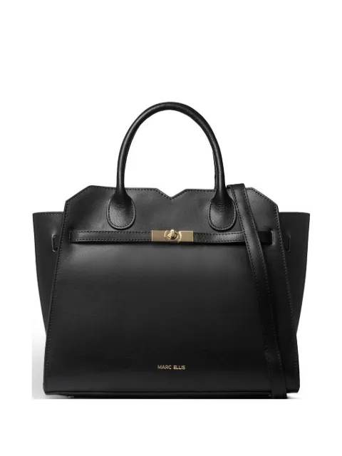 Marc Ellis Antilia twist-lock tote bag Black ANTILIAMBX
