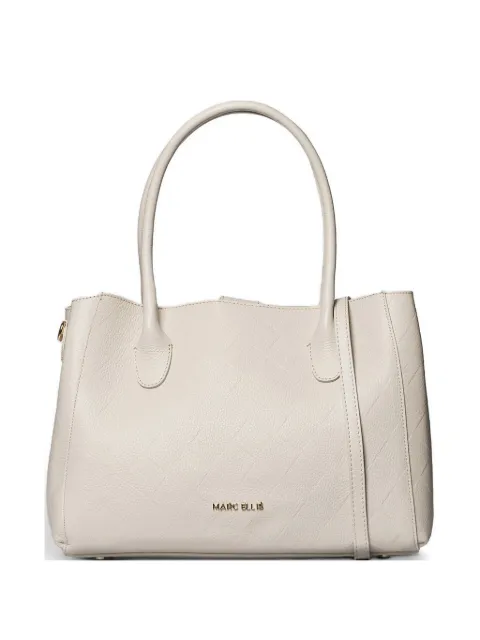 Marc Ellis Alene quilted leather tote bag Neutrals ALENEPLOT