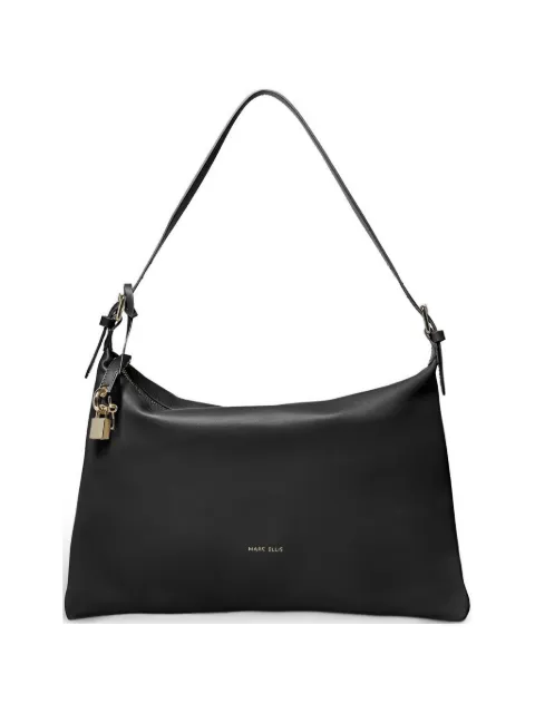 Marc Ellis logo shoulder bag Black NEVADAMSA