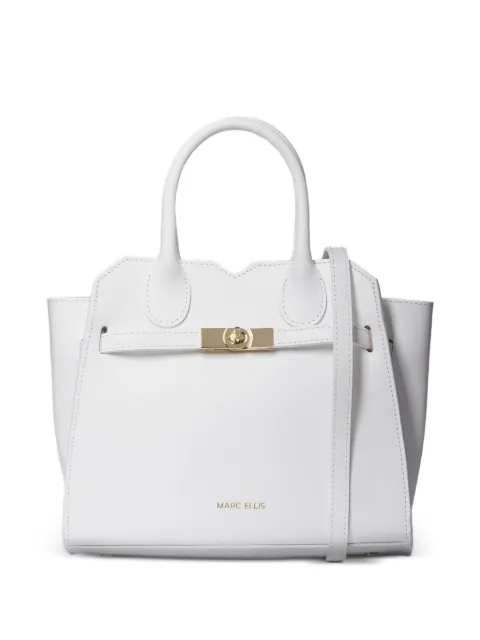 Marc Ellis Antilia twist-lock tote bag White ANTILIASBX