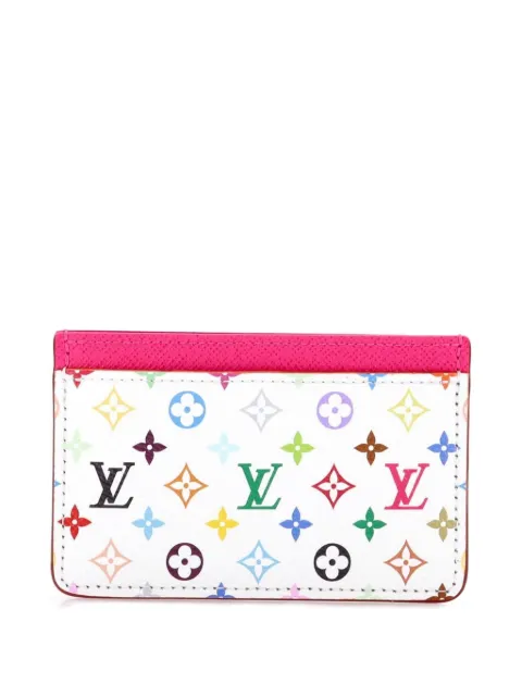 Louis Vuitton Pre-Owned x Takashi Murakami Monogram Multicolor with Leather card holder Multicolour 9Q2Q8Y7UCMYQHMGY