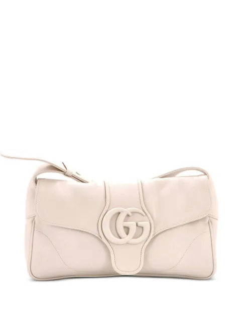 Gucci Pre-Owned Monochrome Aphrodite Leather Small shoulder bag White H60WTU2ATKYOIGQU