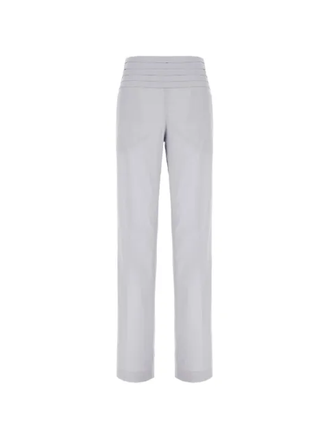 Iceberg pleated-waistband straight-leg trousers Grey B0410324